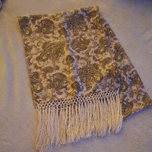 Silk Vintage Paisley Scarf